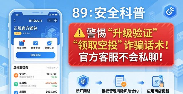 下载imToken官方钱包 三步安全保管数字资产